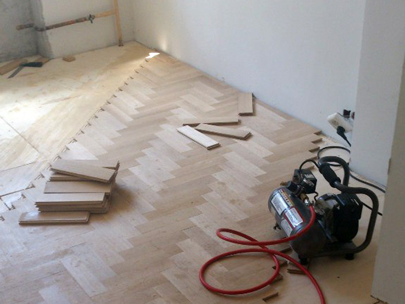 Укладка паркета на фанеру Укладка паркета на фанеру