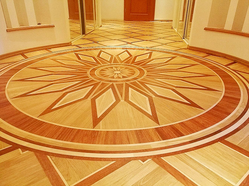 Укладка художественного паркета Укладка штучного паркета